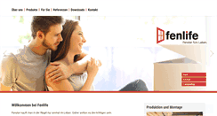 Desktop Screenshot of fenlife.ch
